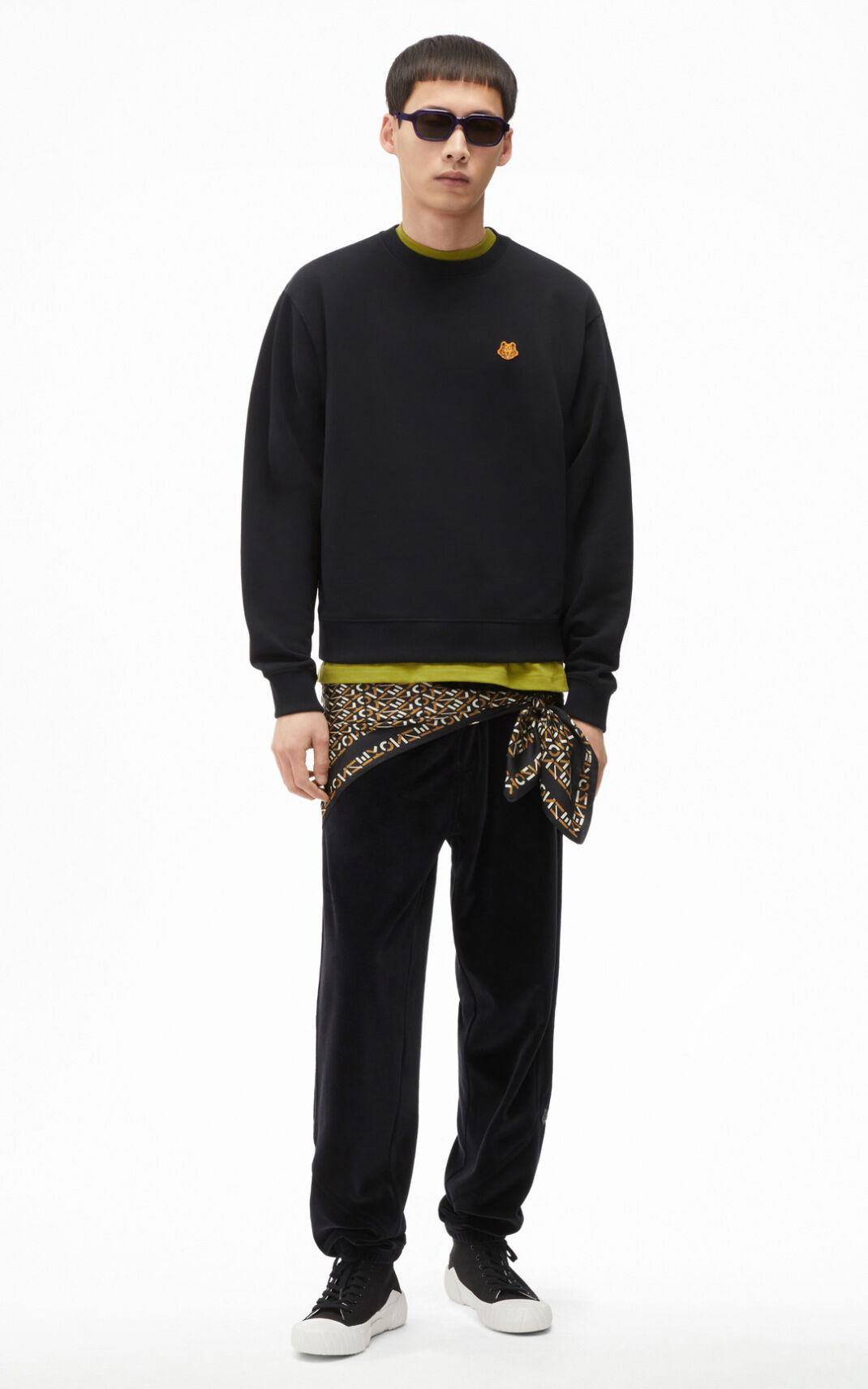 Kenzo Tiger Crest Sweatshirt Herr | 25379-CGOL